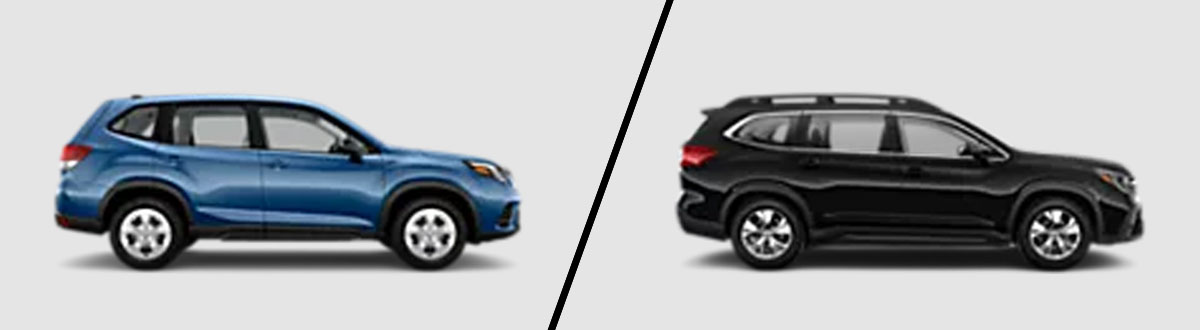 2024 Subaru Forester vs 2024 Subaru Ascent