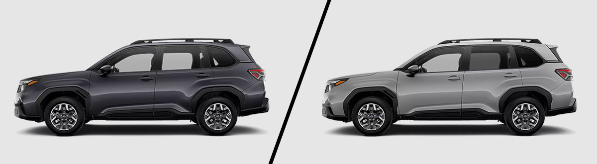 2025 Subaru Forester Base vs 2025 Subaru Forester Premium