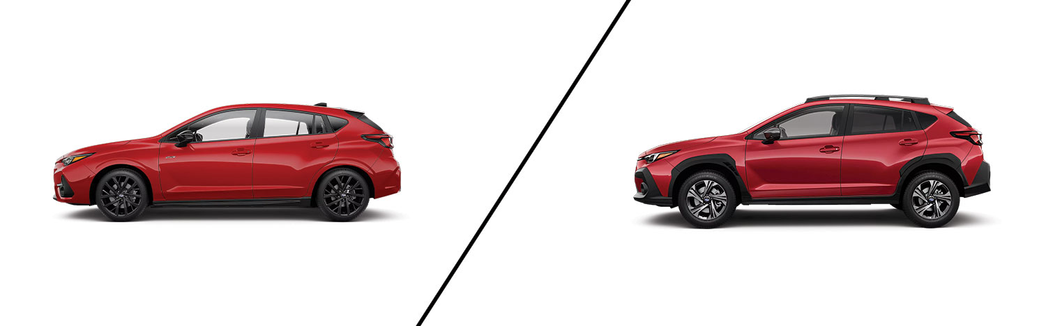 2026 Subaru Impreza vs Crosstrek