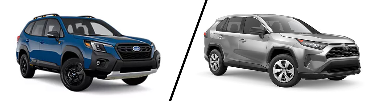 2023 Subaru Forester vs Toyota RAV4