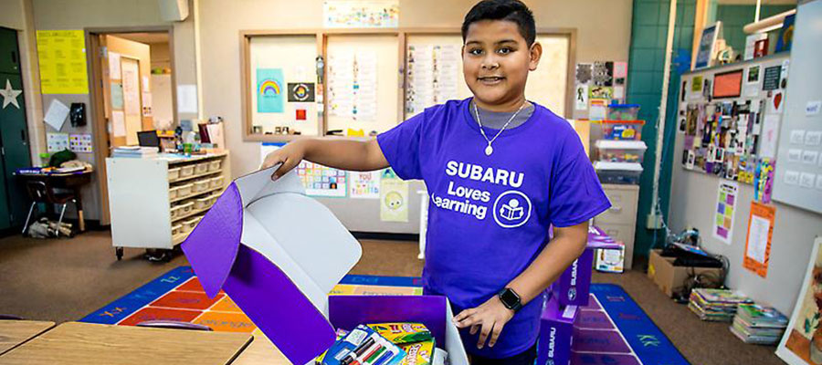 Subaru Loves Learning Hits Milestone: 1 Million Students Funded